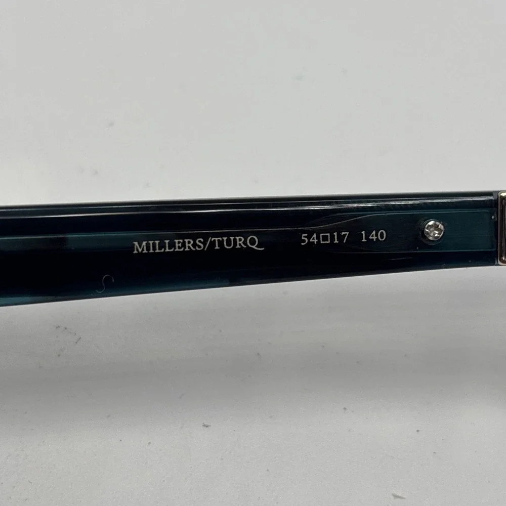 Seraphin Millers Eyeglasses Frames Turquoise 54-17-140mm Japan #C212